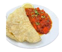 Chicken Chat Puri 