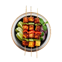 Tandoori Paneer Tikka Shaslik 